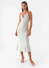 High Note Midi Dress - Sage