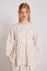 gretchen blouse - vintage ditsy