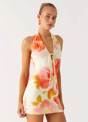 Know You Better Mini Dress - Mimosa Blossom