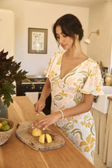 Lights On Midi Dress Multi