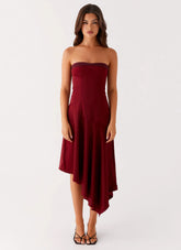 Matisse Midi Dress - Red