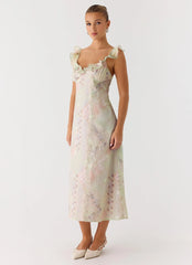 Europa Midi Dress - Mystic Paisley