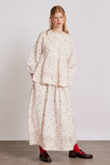 gretchen blouse - vintage ditsy