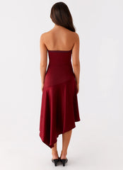 Matisse Midi Dress - Red