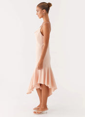Korby Midi Dress - Pink