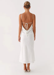 Bentley Midi Dress - White