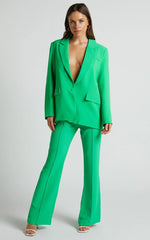Jessa Pants - High Waisted Pants in Green